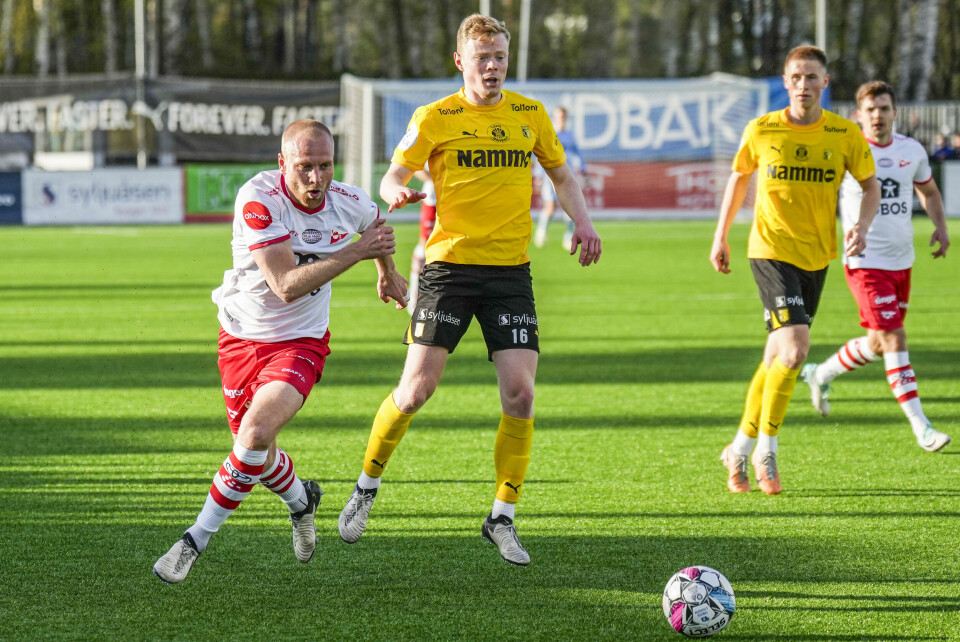 Raufoss trekkes poeng. Raufoss trekkes poeng. Foto: Heiko Junge / NTB