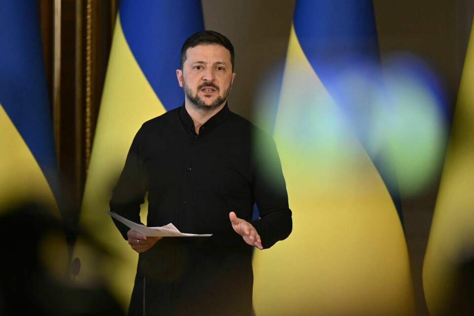 Ukrainas president Volodymyr Zelenskyj.(GENYA SAVILOV/AFP) Promo Zelenskyj.