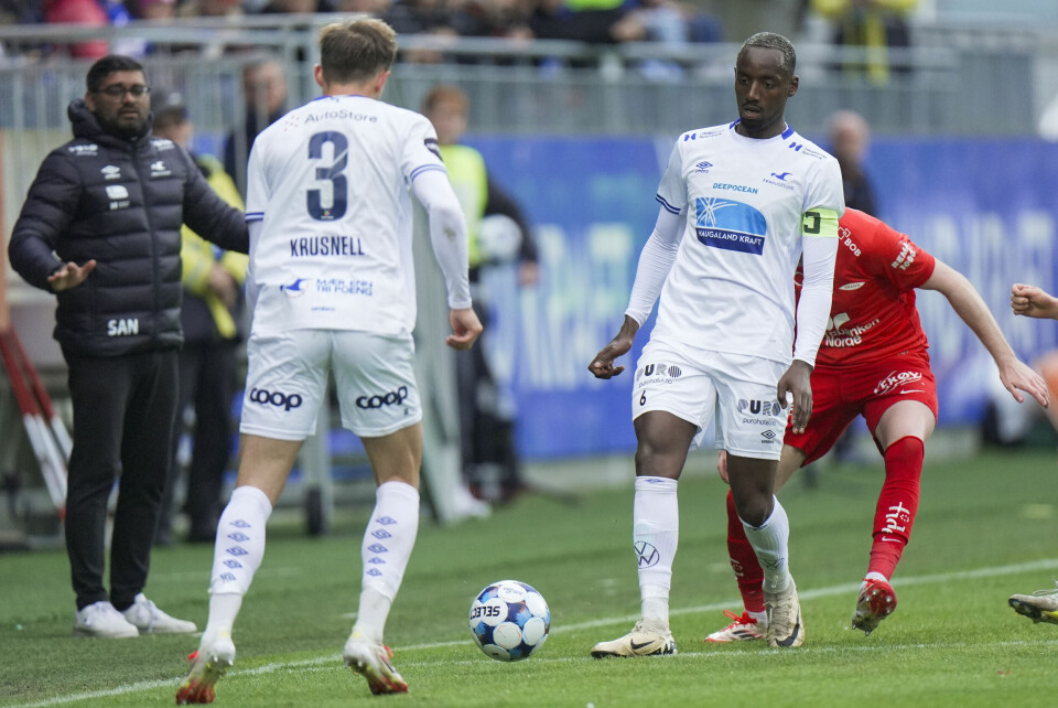 Parfait Bizoza og Haugesund har fått nye trenere. Parfait Bizoza og Haugesund har fått nye trenere.Foto: Jan Kåre Ness / NTB