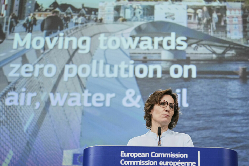 EU-kommissær for miljø, Jessika Roswall presenterte mandag en ny rapport om veien til nullutslipp. EU-kommissær for miljø, Jessika Roswall presenterte mandag en ny rapport om veien til nullutslipp.