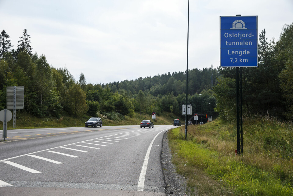 Arkivfoto. Vegvesenet har lyst ut konkurranse om utvidelse av E134 Oslofjordforbindelsen. Det innebærer blant annet nye løp i Oslofjordtunnelen. Foto: Cornelius Poppe / NTB
