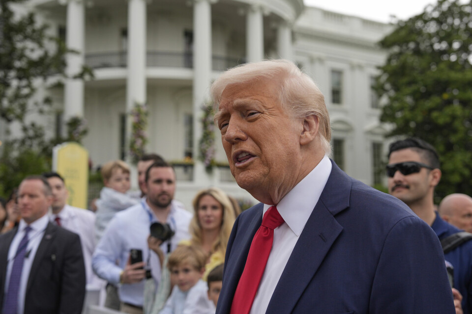 President Donald Trump sier han og kona Melania planlegger å delta i pave Frans' begravelse i Vatikanet. Foto: Alex Brandon / AP / NTB President Donald Trump sier han og kona Melania planlegger å delta i pave Frans' begravelse i Vatikanet. Foto: Alex Brandon / AP / NTB