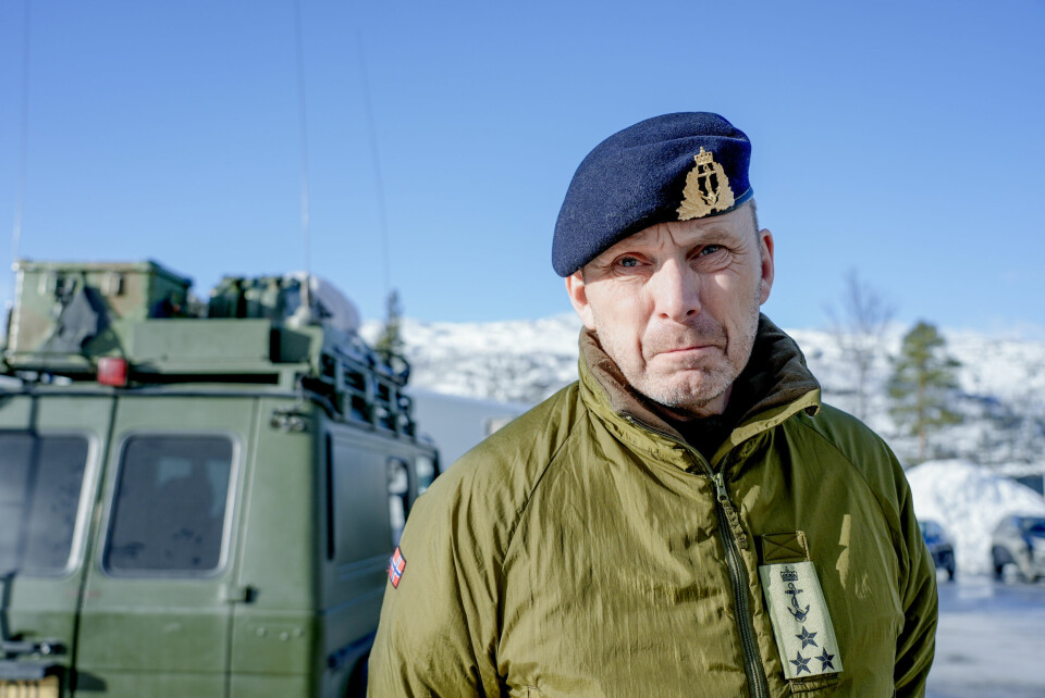 Viseadmiral Rune Andersen, som leder Forsvarets operative hovedkvarter (FOH), tror ikke amerikanske styrker kommer til å øve mindre i Norge de kommende årene. Viseadmiral Rune Andersen, som leder Forsvarets operative hovedkvarter (FOH), tror ikke amerikanske styrker kommer til å øve mindre i Norge de kommende årene. Foto: Heiko Junge / NTB