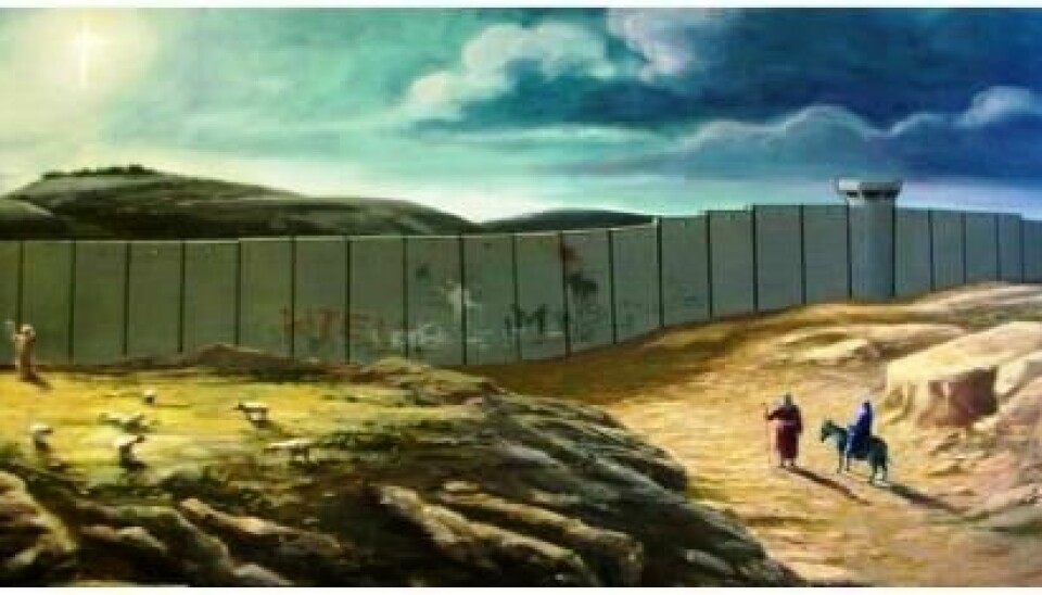 Trumps julehilsen til Palestina
