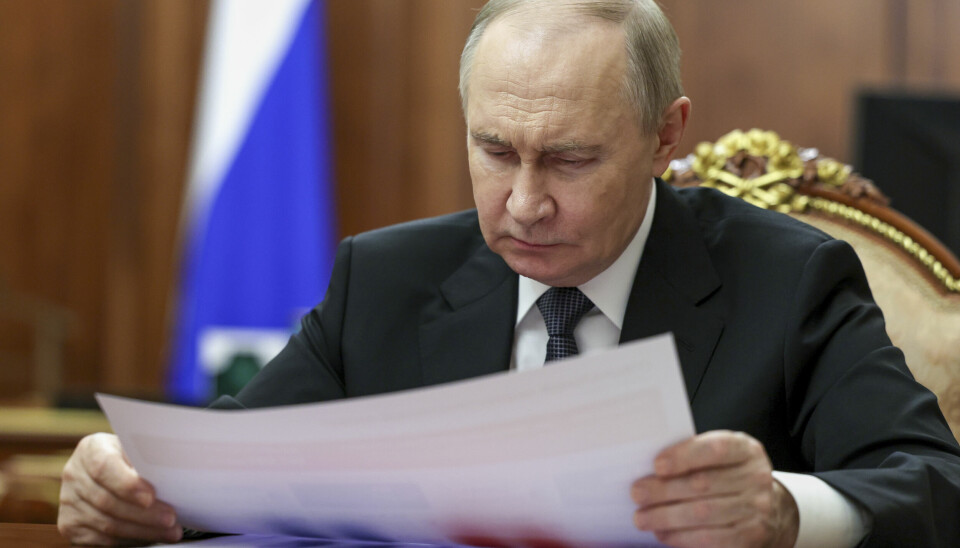 Russlands president Vladimir Putin.