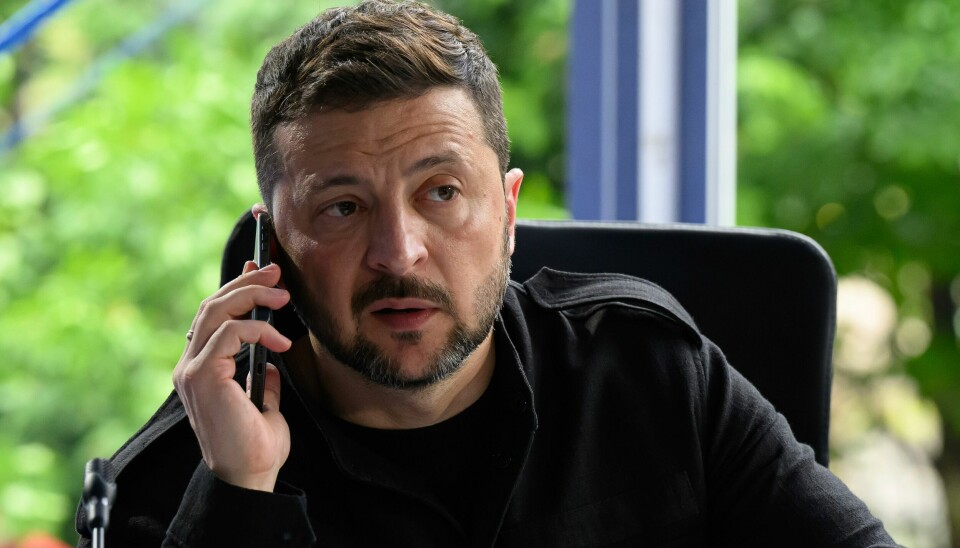 Ukrainas president Volodymyr Zelenskyj under et europeisk toppmøte i Albania i midten av mai. Ukrainas president Volodymyr Zelenskyj under et europeisk toppmøte i Albania i midten av mai.