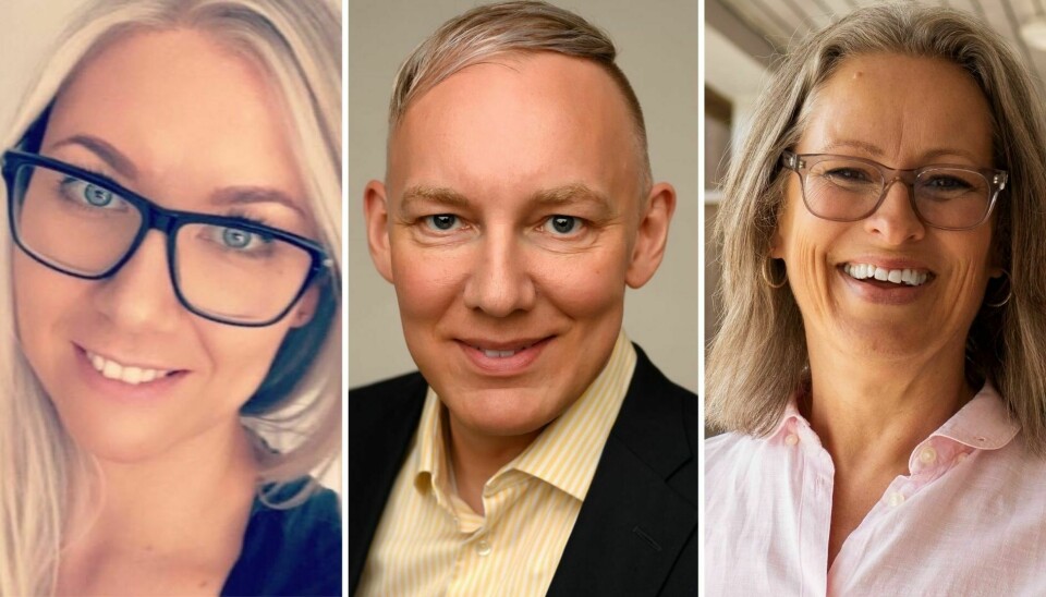 Mariette Aanensen, Bjørn H. Handeland og Gry Jacobsen.