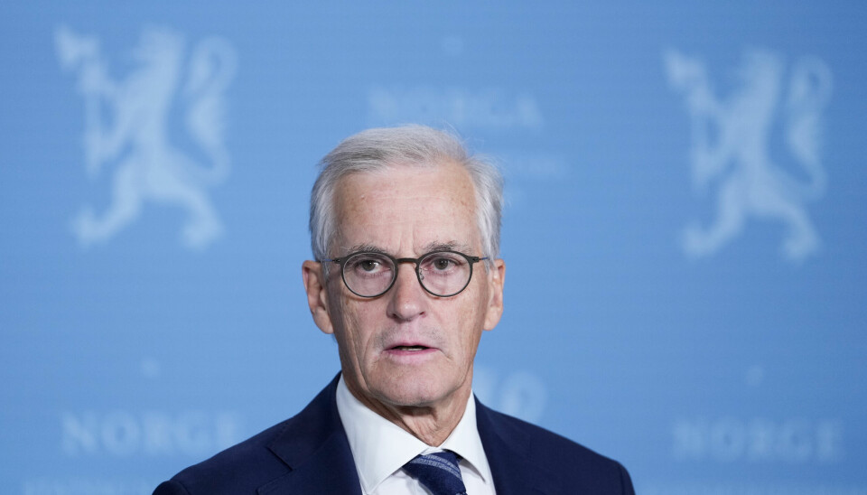 Statsminister Jonas Gahr Støre (Ap) møtte pressen om Israels angrep på Iran fredag formiddag.