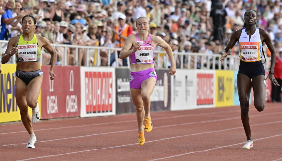 Henriette Jæger løp igjen sterkt på 400 meter i Stockholm.