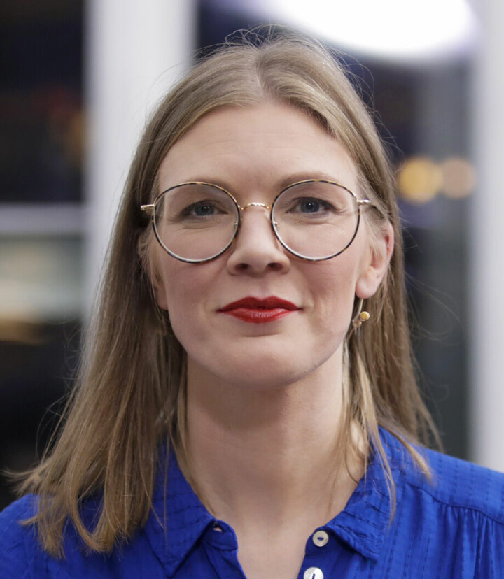Marie Sneve Martinussen er partileder i Rødt.