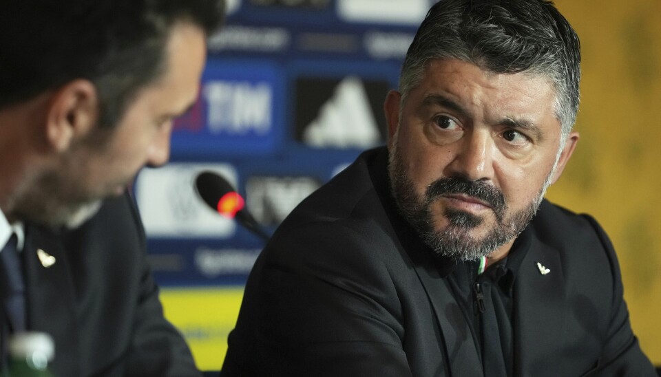 Gennaro Gattuso møtte pressen for første gang som ny trener for Italias landslag.