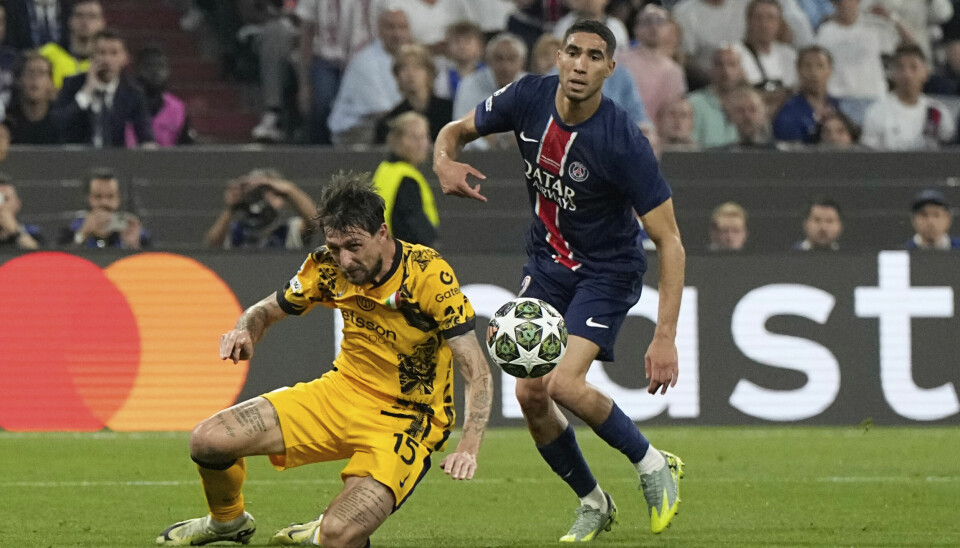 Francesco Acerbi trakk seg fra Italia-troppen etter å ha blitt rundspilt av PSG i CL-finalen for Inter.