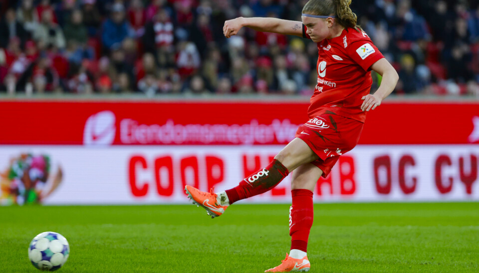 EM-uttatte Signe Gaupset bidro med mål og assist for Brann i siste seriekamp før EM-pausen.