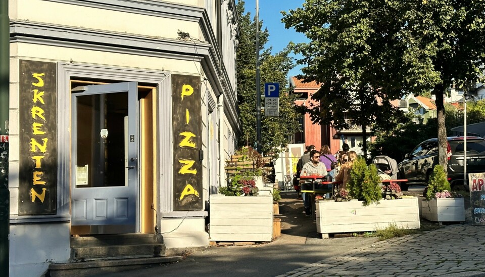 Skrenten Pizza foretrekkes av mange.