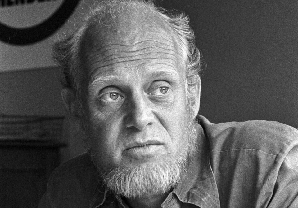 Erik Dammann er død, 94 år gammel. Her er han avbildet i 1974.