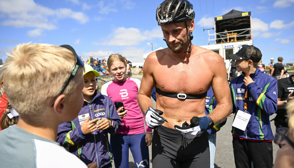 Petter Northug avbildet på Blinkfestivalen i fjor sommer.