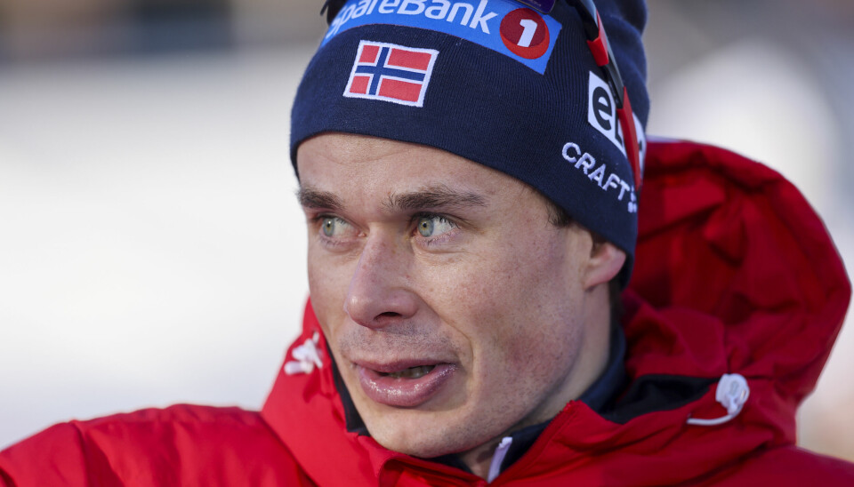Harald Østberg Amundsen vant fellesstarten i Fredrikstad mot resten av den norske langrennseliten.