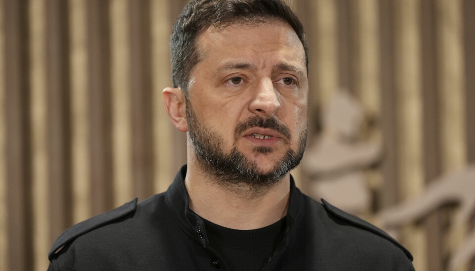 Ukrainas president Volodymyr Zelenskyj, her avbildet under G7-toppmøtet i Canada tidligere i juni.