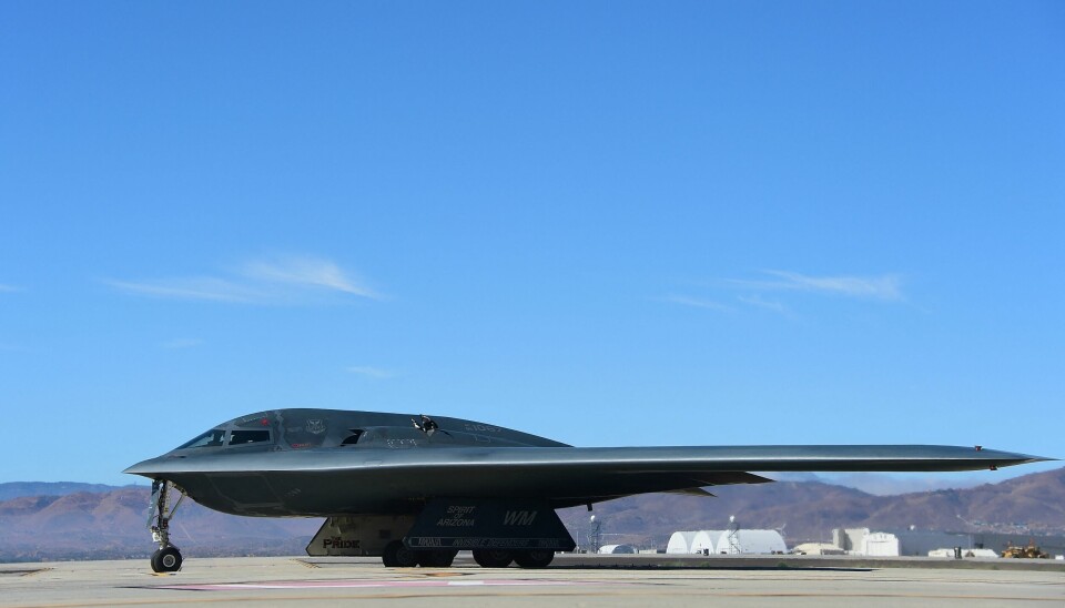Et amerikansk B-2 Stealth bombefly akel ha blitt brukt til å slippe de massive bombene mot Fordow.