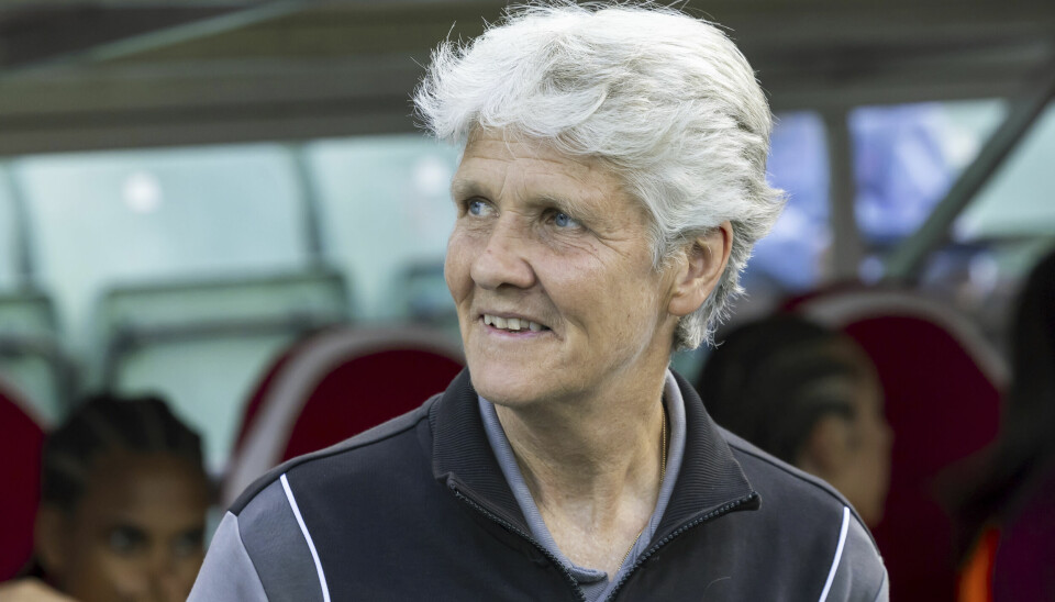 Sveits landslagstrener Pia Sundhage måtte svare på påstander rundt lederstilen hennes.