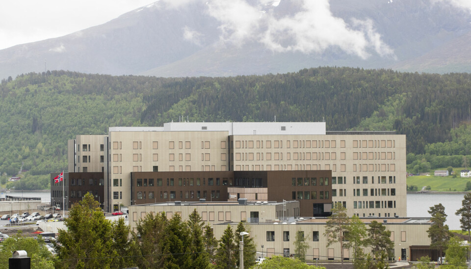 Sykehusene har fått realvekst i budsjettene sine de siste årene, ifølge TBU for spesialisthelsetjenesten. Her ser vi det nye fellessykehuset på Hjelset i Molde.
