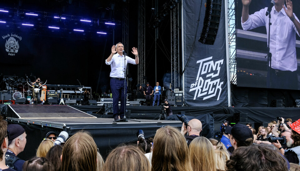 Jens Stoltenberg åpnet Tons of Rock 2025.