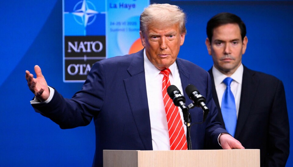 Donald Trump snakket varmt om Nato-samarbeidet under Nato-toppmøtet i Haag onsdag. Det har han ikke alltid gjort tidligere.