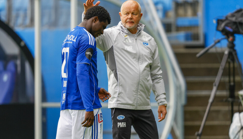 Daniel Daga ble byttet ut før pause.