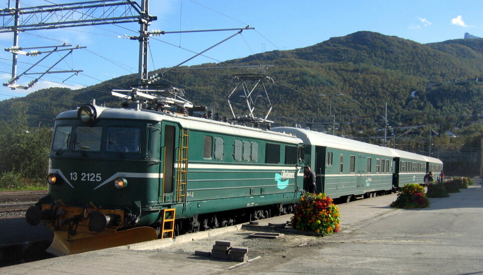 Ofotobanen går mellom Narvik og Kiruna i Sverige.
