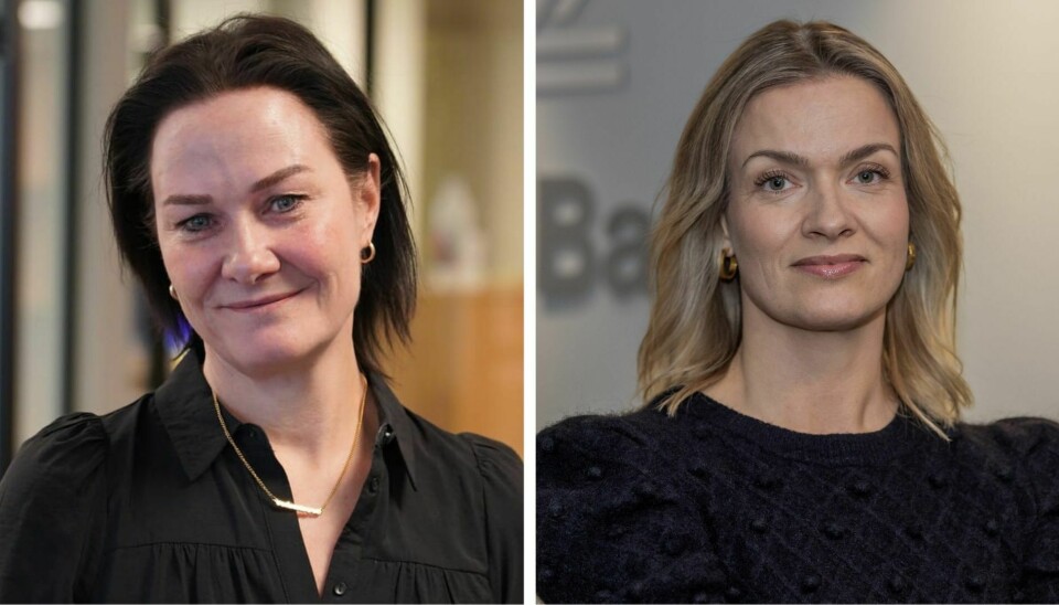 Linda Berg-Heggelund (t.v.) og Diana Peters.