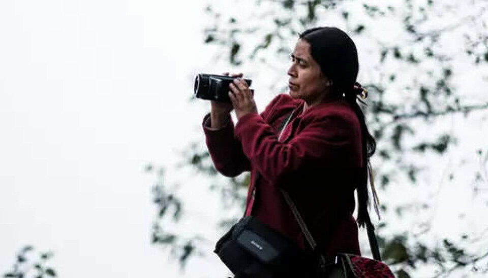 Rosa Gonzalez Par underviser den yngre generasjonen i mayakultur og bidrar med materiale til TV-kanalen til COINDI.