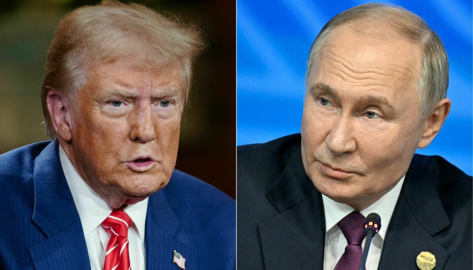 USAs president Donald Trump og Russlands president Vladimir Putin.