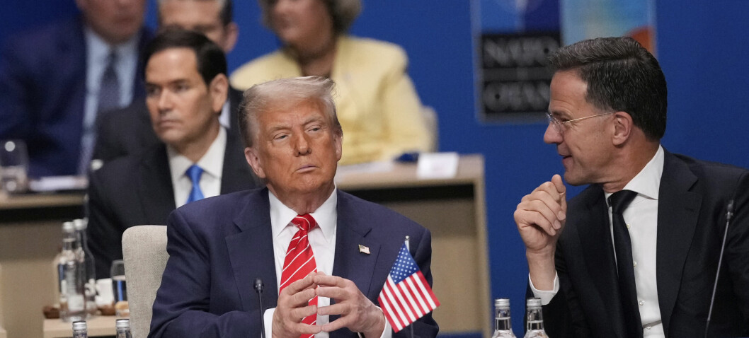 Hvor går de alliertes røde linje mot USA?