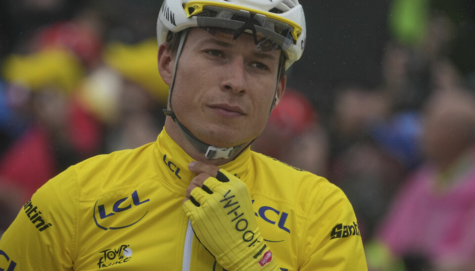 Jasper Philipsen måtte trekke seg fra Tour de France etter en stygg velt.