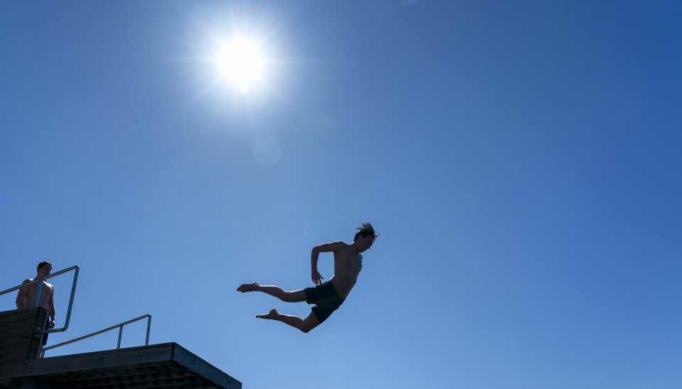 Badetemperaturen ble onsdag målt til 20,5 grader ved Hovedøya i Oslo.