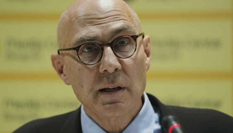FNs menneskerettssjef Volker Türk, ber om en umiddelbar stans av bruken av dødsstraff i Iran. Arkivfoto: Darko Vojinovic / AP / NTB